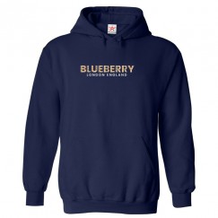 Blueberry London England Classic Unisex Kids and Adults Pullover Hoodie